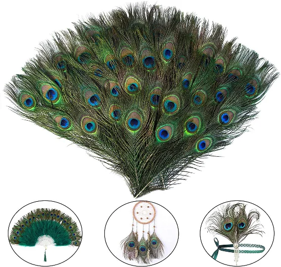Custom made home decoration peacock decorative statue