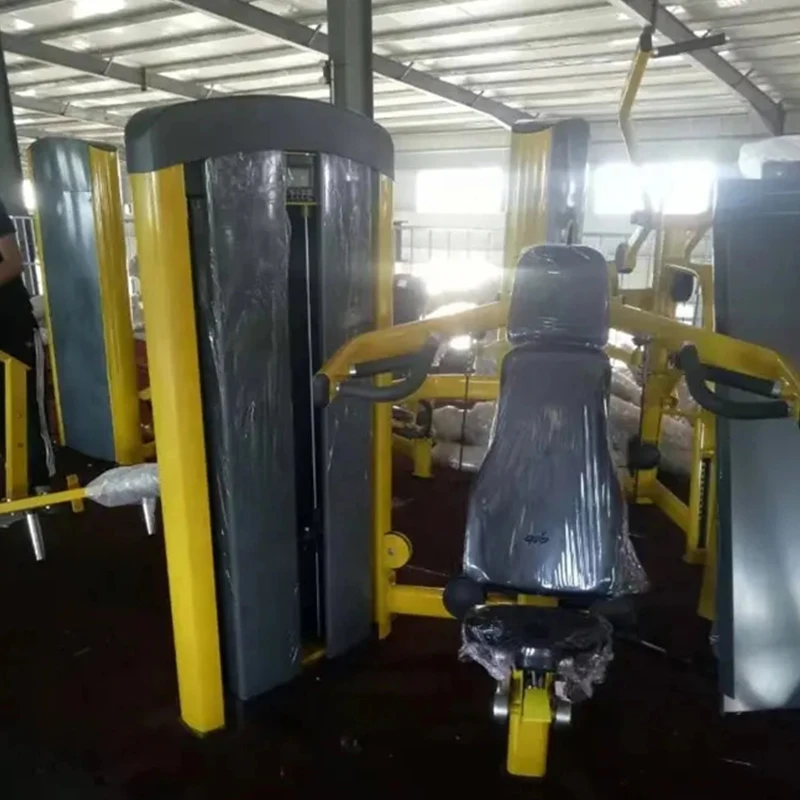 Pin Loaded Commercial Gym Strength Fitness Equipment China Manufacturer Seated Shoulder Press Machine