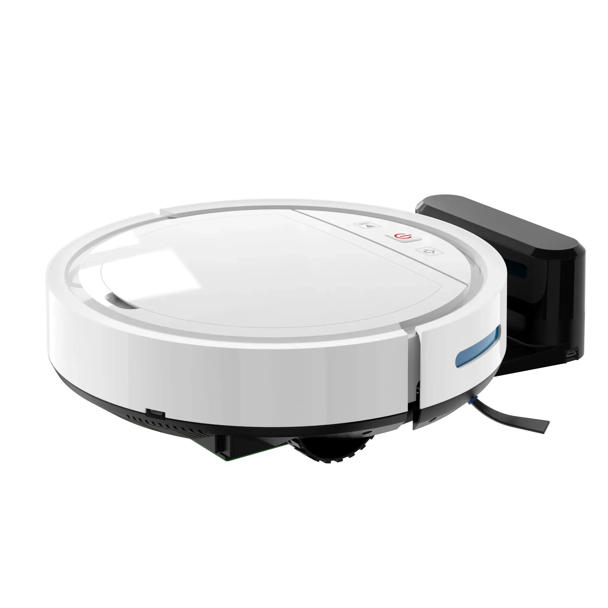 Infrared Navigation Robot Vacuum Cleaner Automatic Cleaning Wet Dry Function with HEPA Filter EU/US Plug for Household Hotel Use