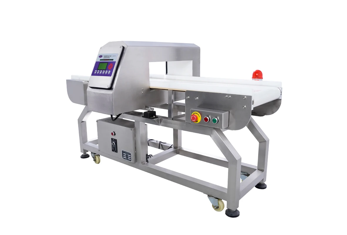 New design cheap price automatic low noise strong power food metal detector tunnel pinpointer scanner machine