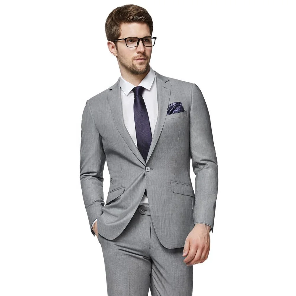 Hot Selling Fashion New Arrival Custom Wool Business Men Suits Set For Men