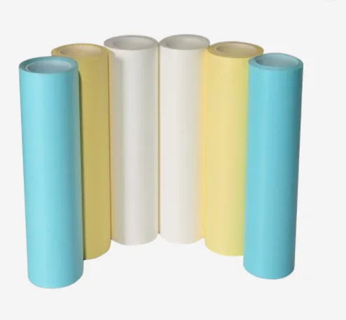  38gsm to 120gsm White Yellow Blue Silicon PE Coated Glassine Release Paper
