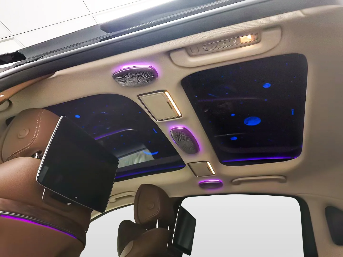 Car Ceiling Speakers Roof Speakers With Ambient Light Suitable For Mercedes Benz W205 X253 W213 W222