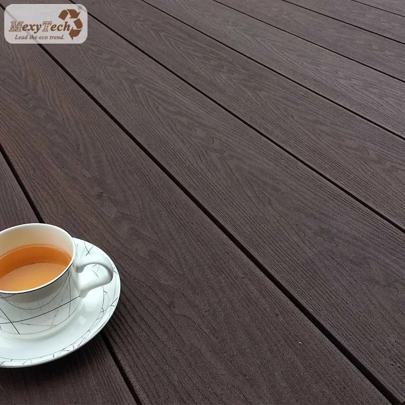 High quality composite decking board outdoor co-extrusion wood composite flooring