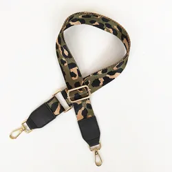 Нейлоновая сумка через плечо с леопардовым принтом ширина 3,8 дюймов ремешок для мобильного телефона с металлическим крючком