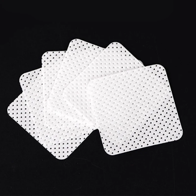 Bottle Fabric Cleaning Beauty Cloth Polish Soft Non-Woven Lash Extension Pad Rremover Glue Adhesive Eyelash Cotton Nozzle Wipes