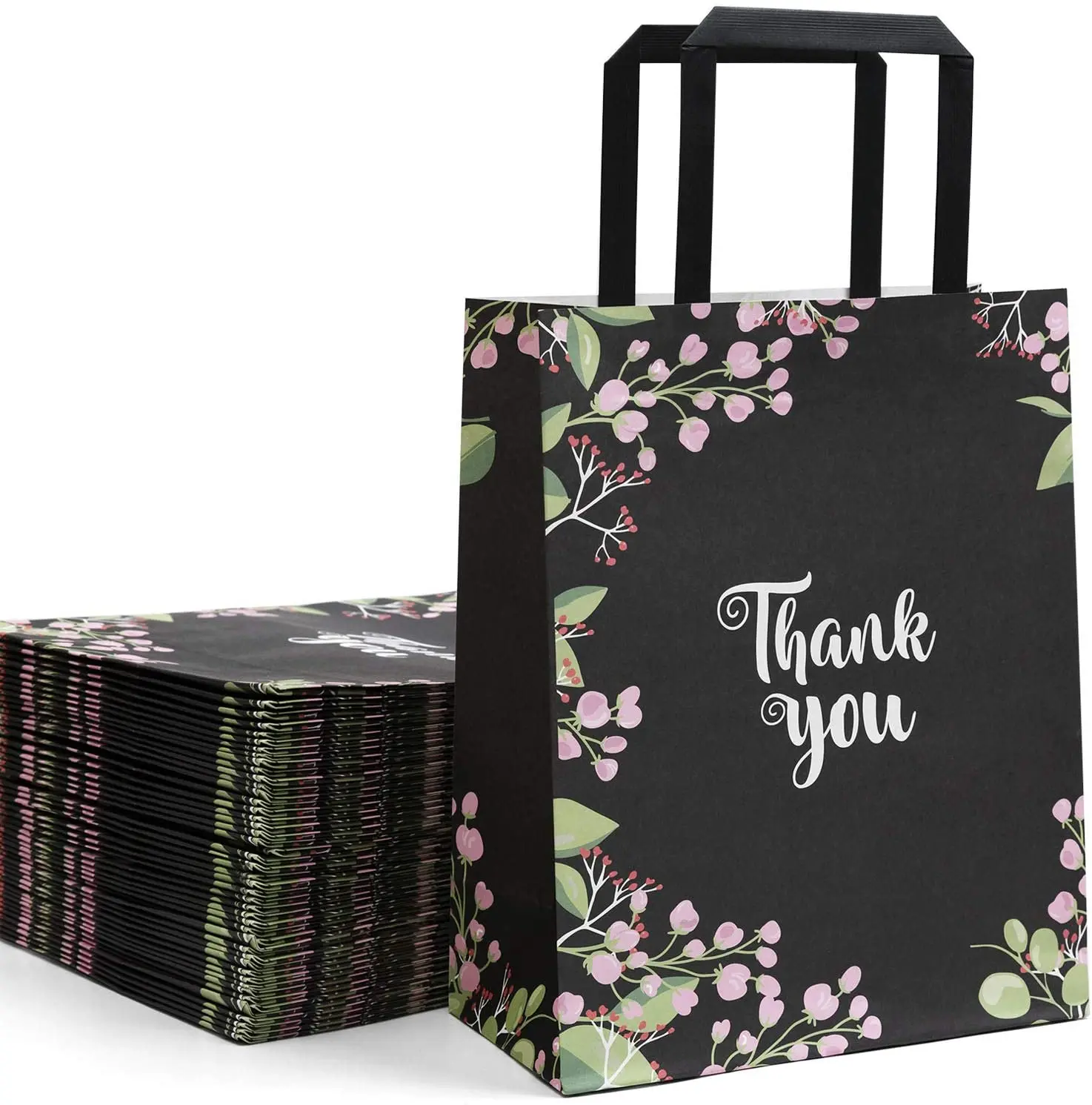 Machines Making Kraft Paper Bag Wholesale Kraft Food Packing Bag With Handle