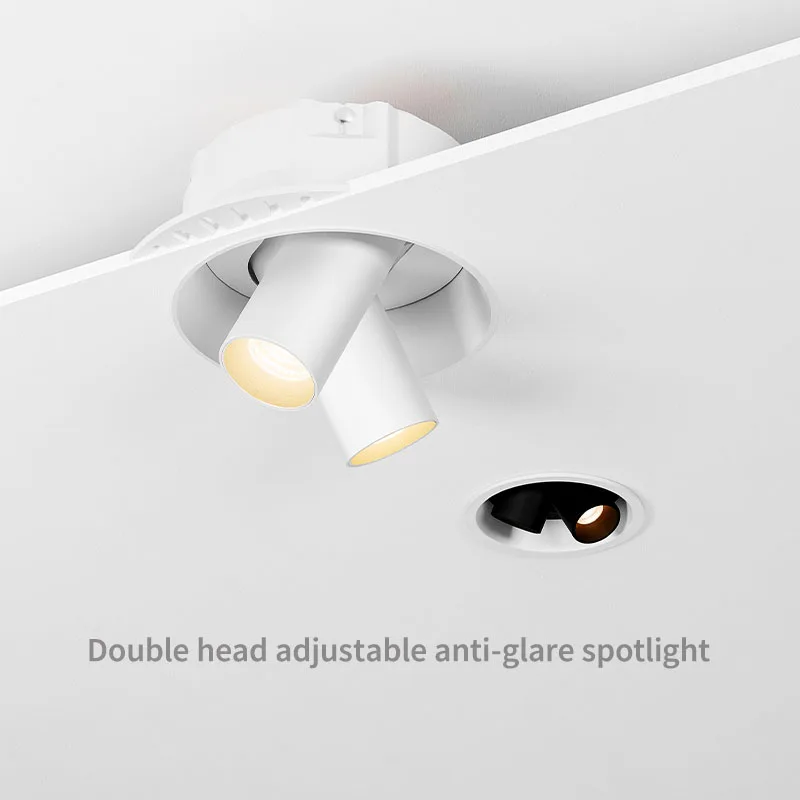 Aisilan Modern Interior RA 97  Spot  Adjustable Dali 0-10v Triac Dimmable Led Recessed Downlights