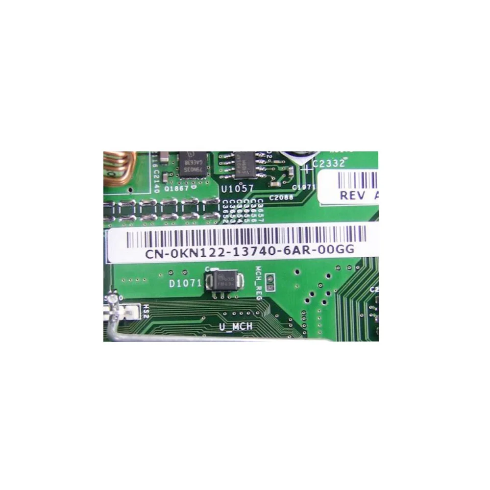 Хит продаж материнская плата KN122/TW855 PowerEdge 1900 двухъядерная