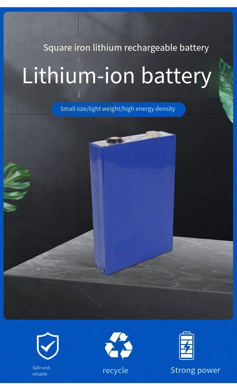 Large aluminum-shell lithium iron phosphate Battery 3.2V large-capacity large monomer rechargeable square lithium-ion batte