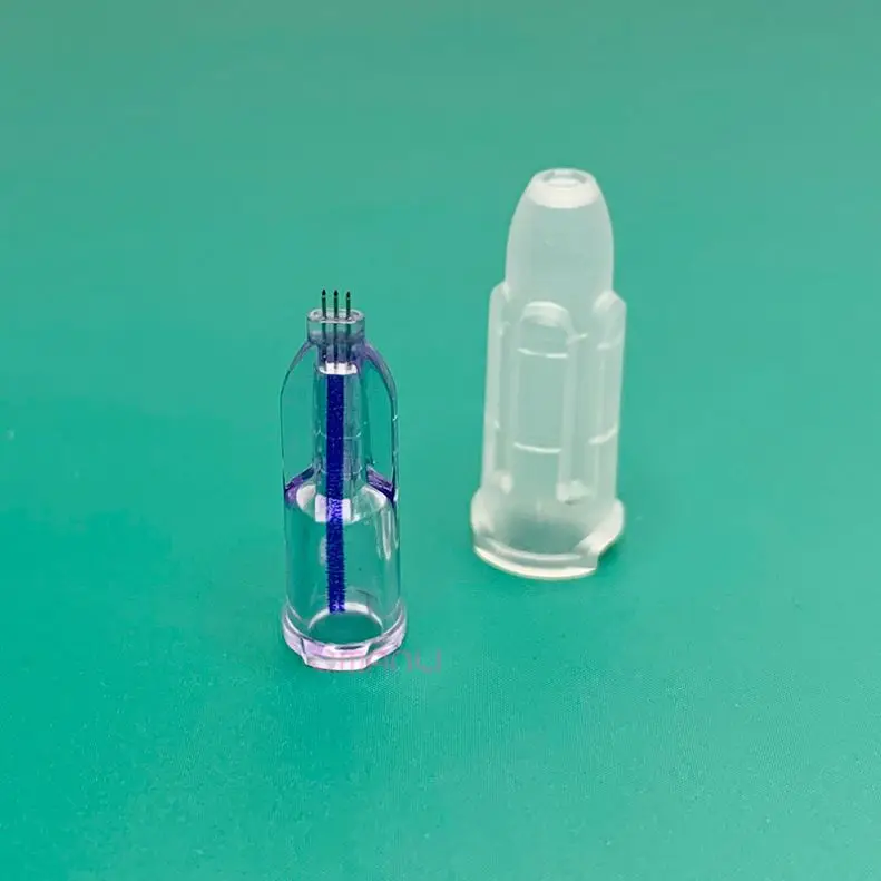 Nanosoft Fillmed-Microagujas, Aguja Nanosoft 3Pin 34G 0,6Mm Antienvejecimiento Alrededor De Ojos Y Cuello