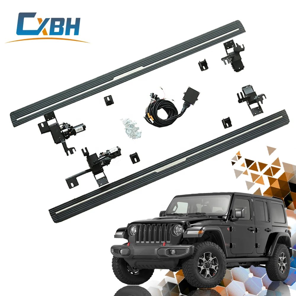 Exterior accessories electric running board auto parts for JP Wrangl JL 2015-2019
