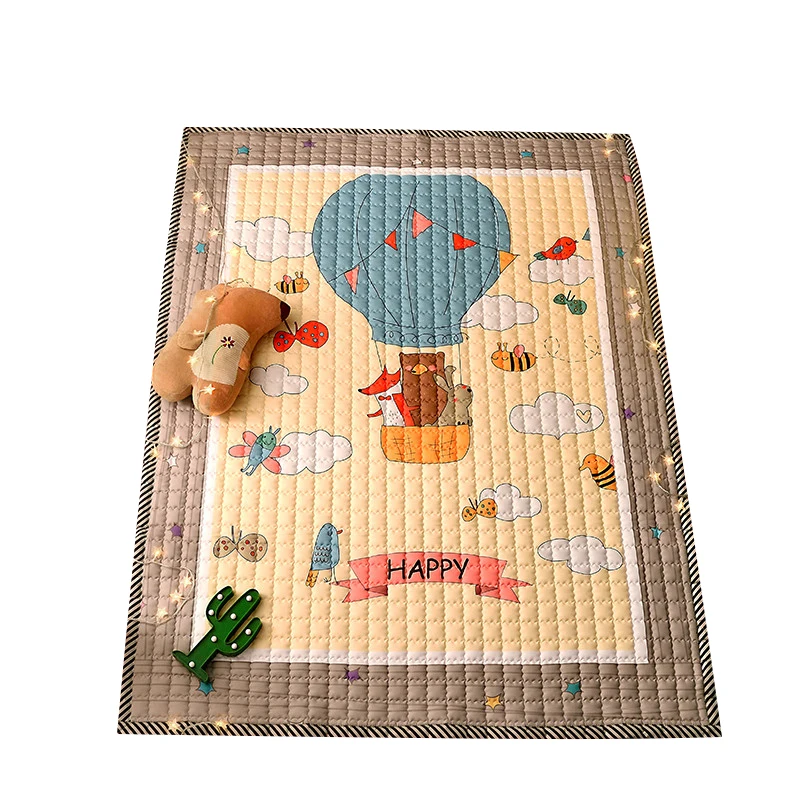 Экологически чистый милый мягкий коврик для ползания для ребенка