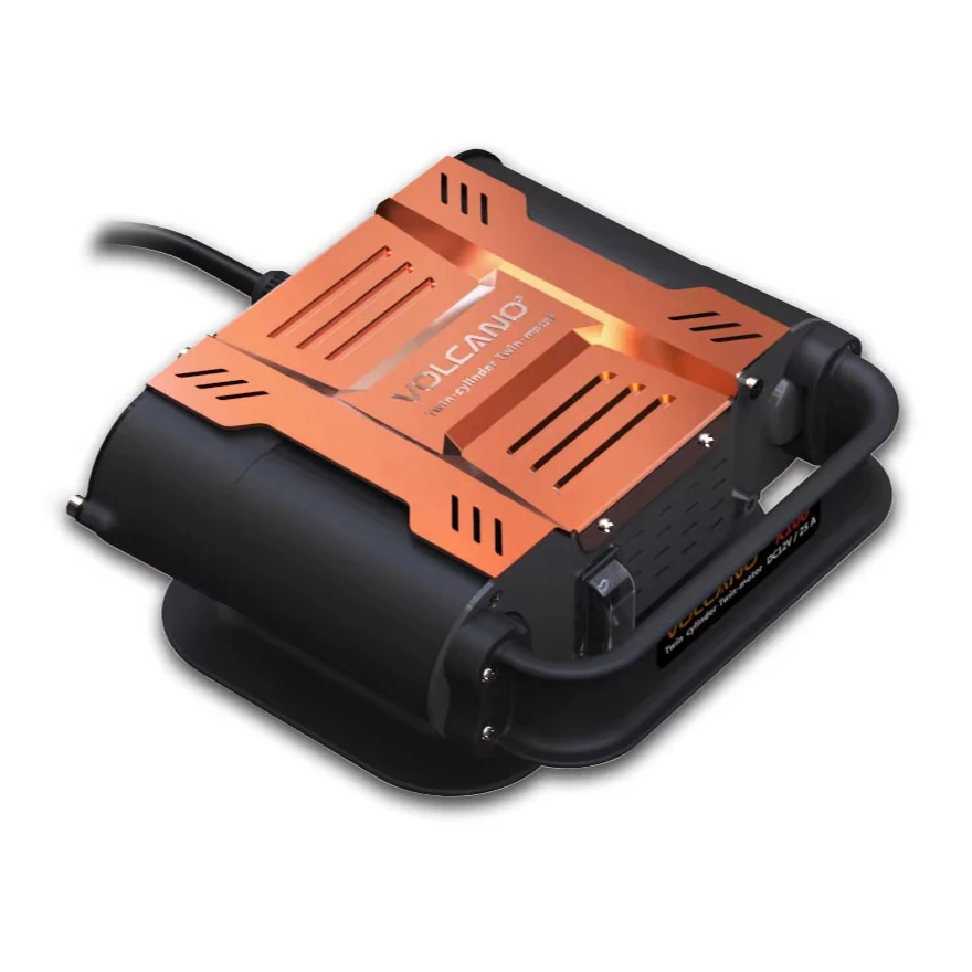 Super Powerful Low Power Air Compressor Dual Cylinder Car Mounted Inflation Pump Mini Machines Portable Tire Inflators