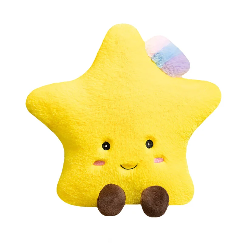 Cross border Star series Sun star Moon Cloud Throw pillow plush toy soft doll pillow home decoration pillow sofa decoration