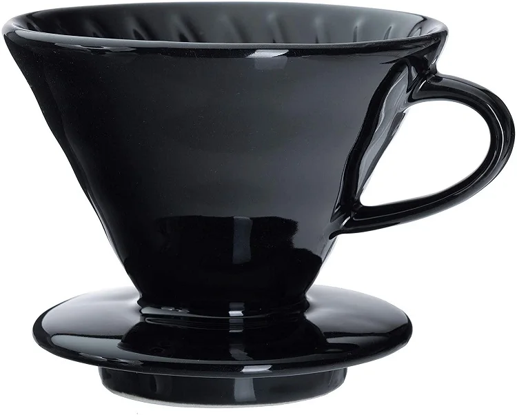 Coffee dripper ceramic cups pour over filter set coffee dripper pink