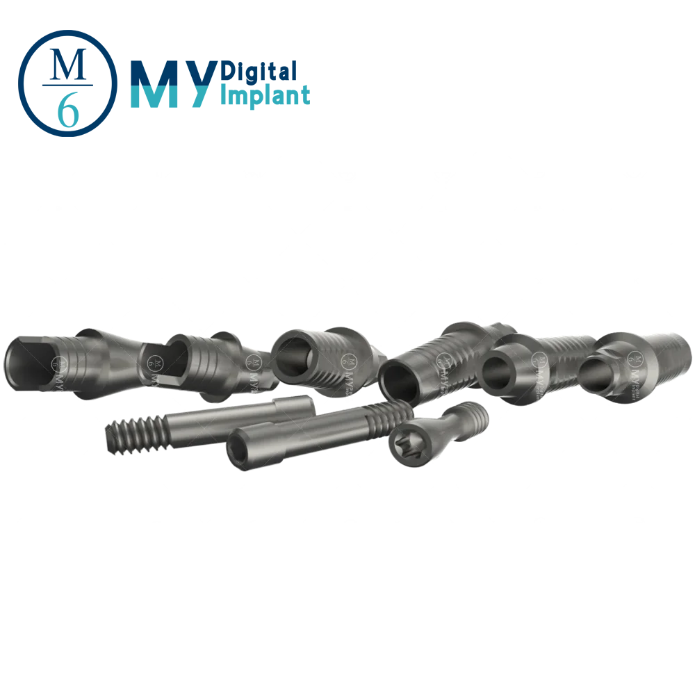 BioHorizons compatible titanium dental implant tibase abutment