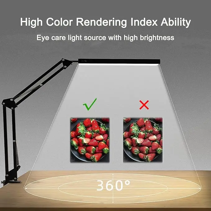 Foldebale Black Room Drawing For Architecture Bedside Under Table Lights Folding 4 Feet Modern Minimalist Desk Lamps