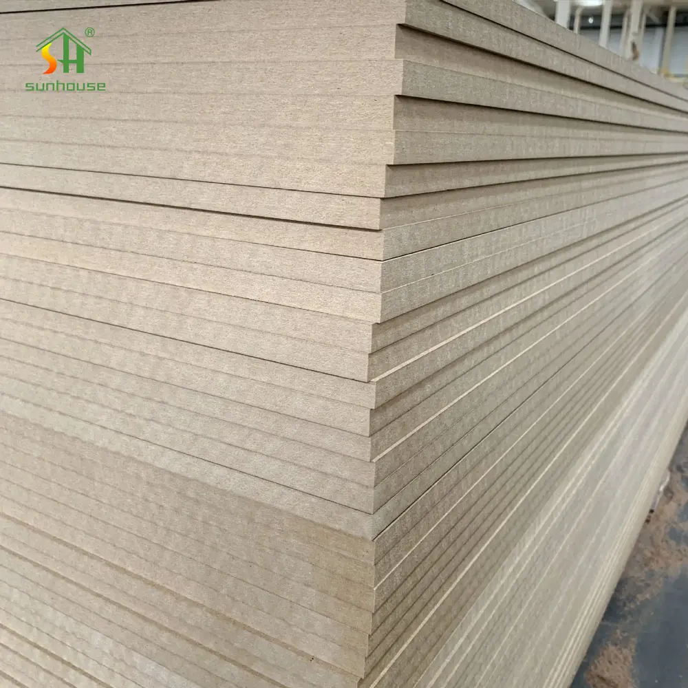 Wholesale 3/8 Inch 1/2 Inch Fire Resistant Mdf Board Termite Resistant Laminated Mdf Board For Furniture