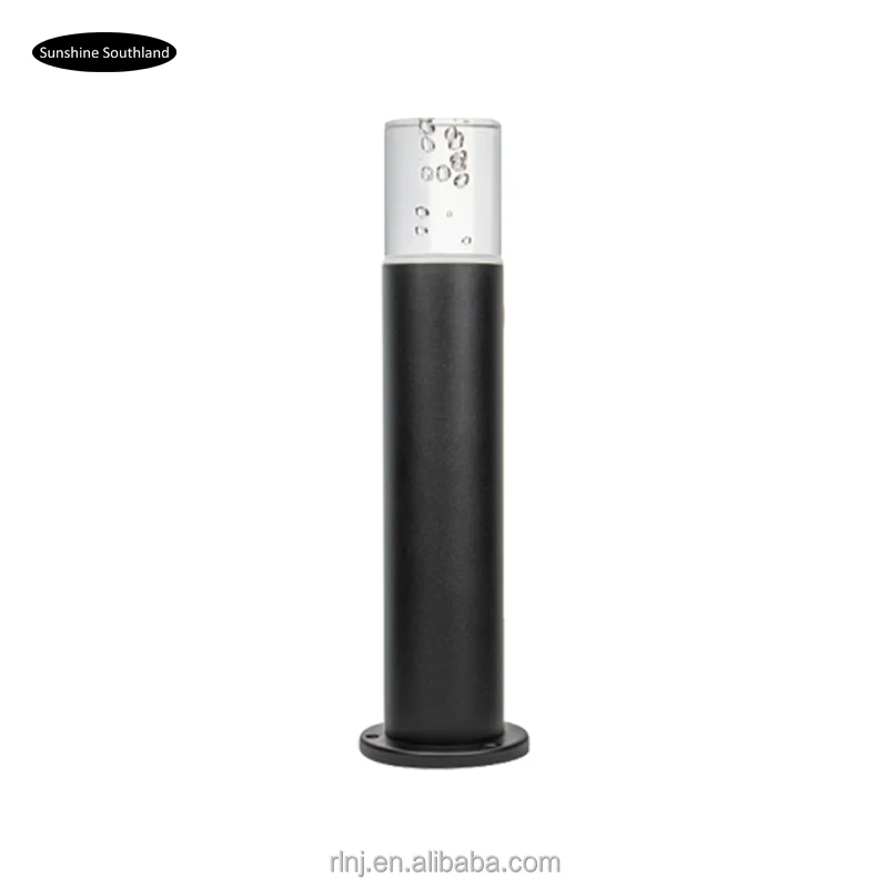 6w Decoration Lava Lamp Color optional Bubble Tube Battery Floor garden lamps Outdoor waterproof Led Bubble Lava Lawn light
