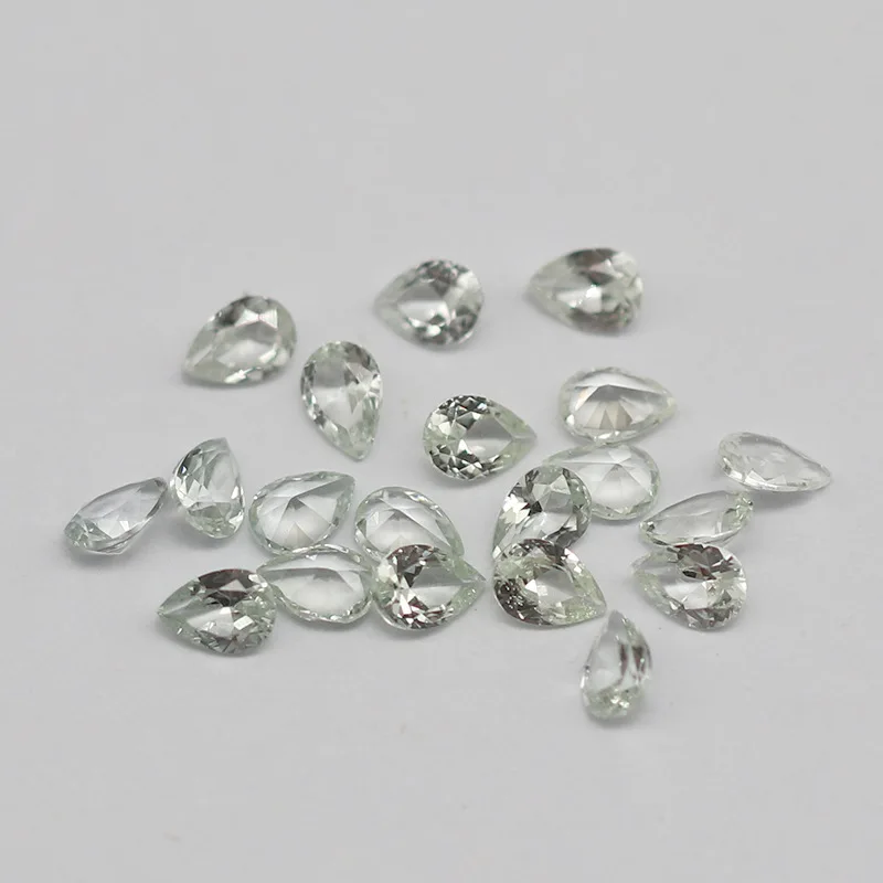 MEDBOO Fine Jewellery Factory Wholesale Real Sri Lanka Natural White Sapphire Gems Blue Loose Gemstones For Jewelry Making