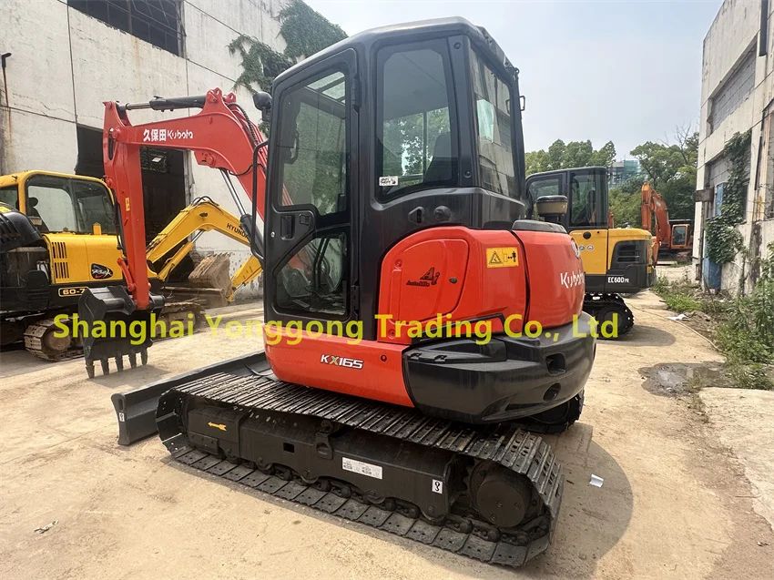 usd kubota KX 165-5 excavator mini excavator kubota 5.5 ton excavator