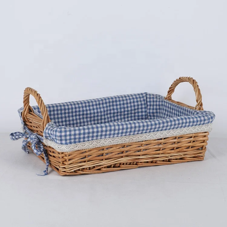 Heart shaped candy tray Wicker candy plates willow dried fruit tray