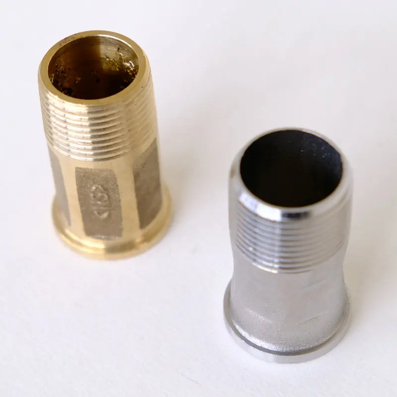 china suppliers custom water tube fitting ND20 brass water meter nipple