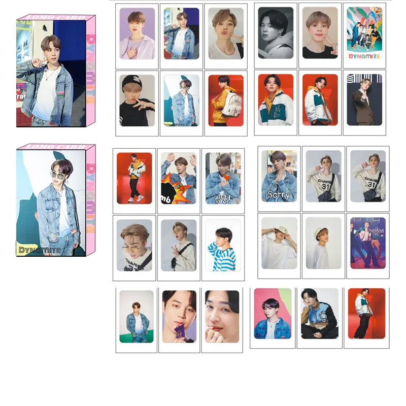 Оптовая продажа Kpop Bt21 карточка для фотографии товара Bt21 ЛОМО карточки армейский набор фотокарт