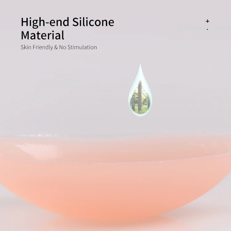 womens silicone invisible bra seamless underwear silicone bra inserts - clear gel push up breast pad