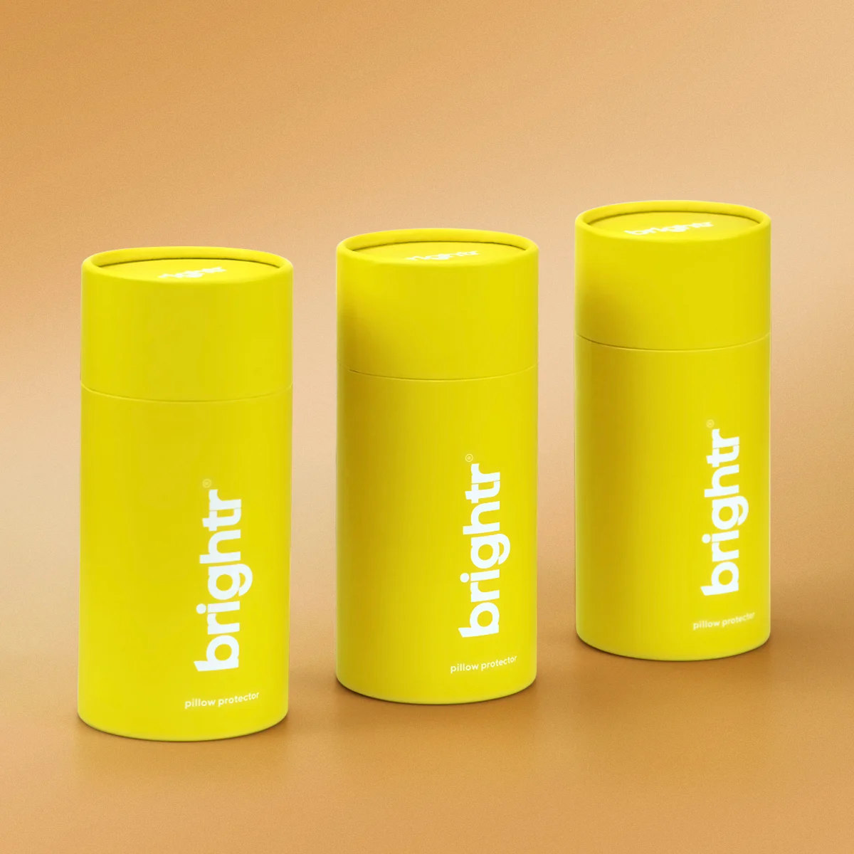 Custom logo recyclable natural brown kraft cardboard packaging T-shirt clothing pillow case cylinder paper tube