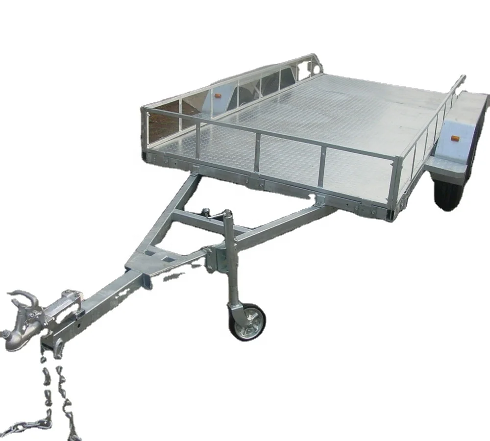 Factory supply Galvanized steel heavy duty Car carrier trailer CCT010B