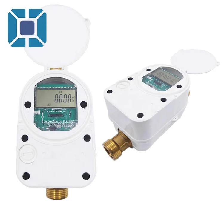 High Accuracy Ultrasonic Water Flow Meter Lower Water Meter Digital Display
