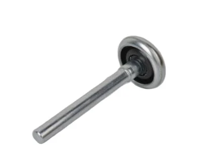 Ролики для гаражных дверей, Двойные мягкие колесики с валом, сталь 2 и 3 дюйма, в европейском стиле