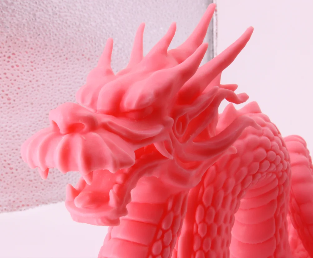 ZS Exceptional Toughness and Clarity Resin for White resin material 3d printing DLP 405nm SLA 355nm 3d printer machine big size