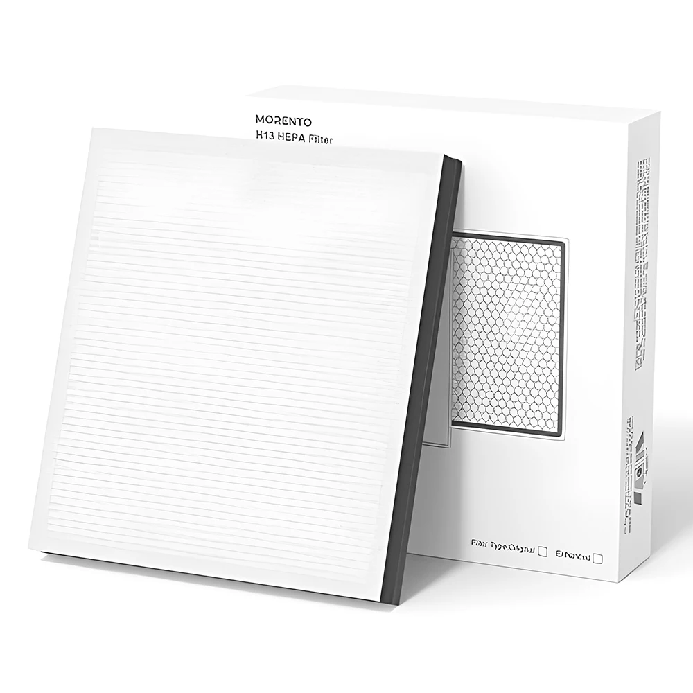 HY4866 True Air Purifier Hepa Filter and Activated Carbon Filter Replacement for Dust, Pet Dander, Smoke, Pollen for Bedroom