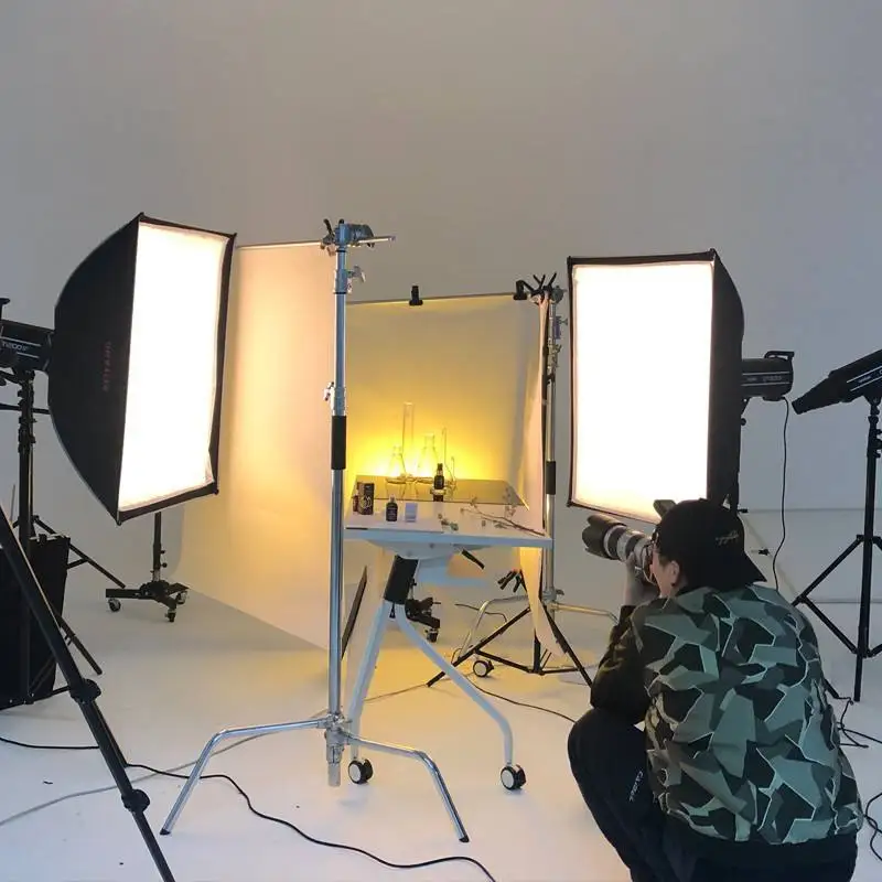 Wholesale Beiyang KP-70CM +Honeycomb Mesh with soft light box installation studio product portrait shooting