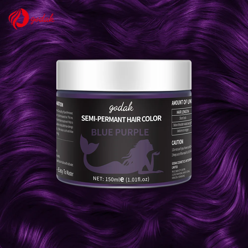 Best Selling Semi Permanent Private Label Hair Dye Color For Dye Hair