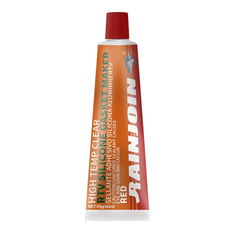 RAINJOIN 42mlTop sellers eco-friendly Car Care Products Manufacturer RTV Gasket Maker, Clear Silicone