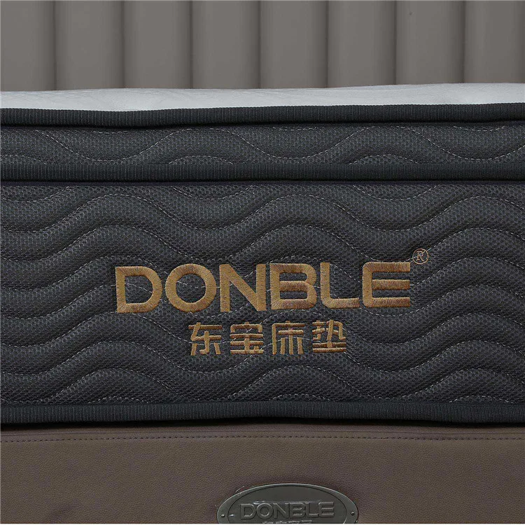 King Queen Double Size Hotel Pillow Top Pocket Spring Coil Comfortable Breathable Mattress In A Box