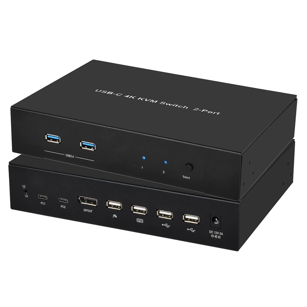 2021 New Trendy High Quality Assurance 4 K KVM Switch 2 Port