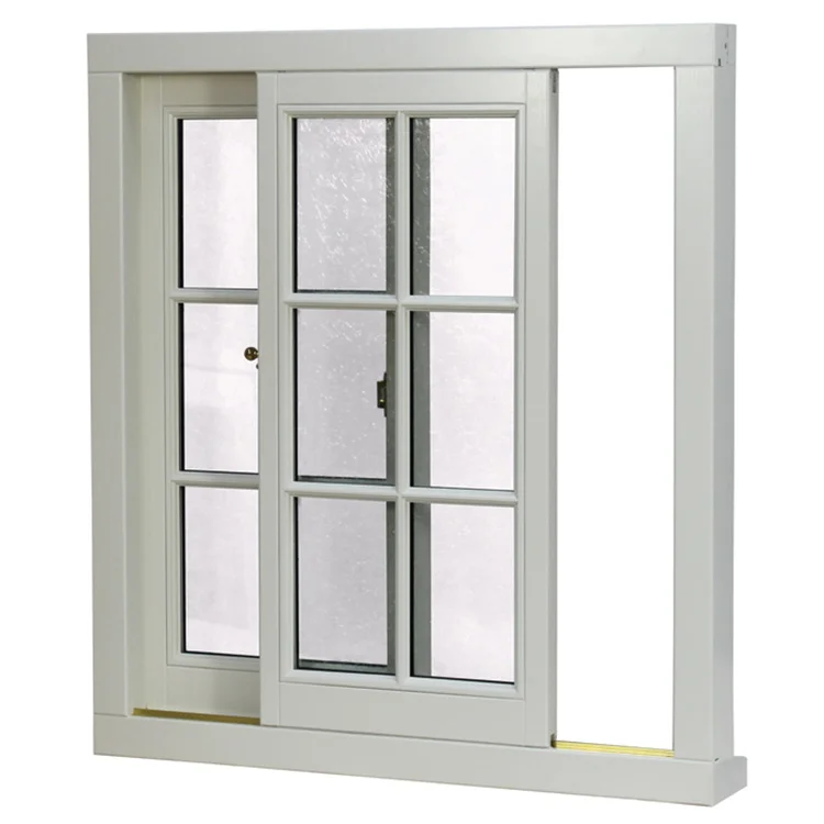 Best Quality Sliding Window Wholesale Upvc Profile European Style Window Double Glazed Sliding Window
