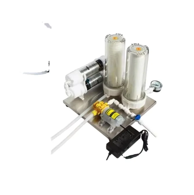 Italian Wine Filtration Sanitary Cartridge Filter Housing with New Pump and Motor for Restaurant and Retail Industries