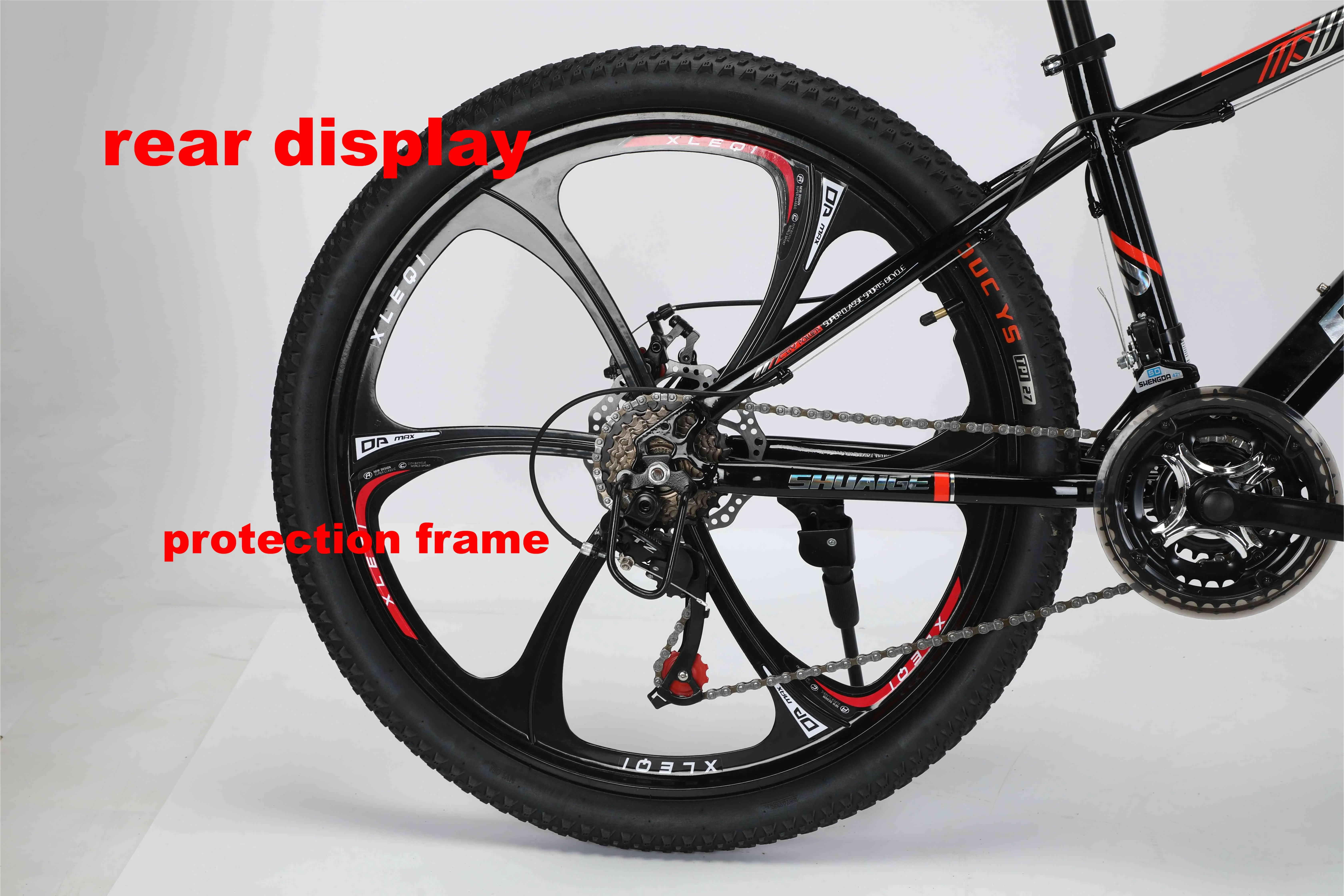 Hebei Factory 26 inch 21 speed suspension frame road bicycle folding frame wholesale price for adult mountain bicycles