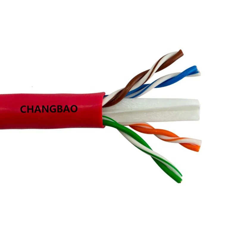 Changbao 305 м 1000ft Gigabit ethernet сетевой кабель utp cat6 certificador de rede cat6