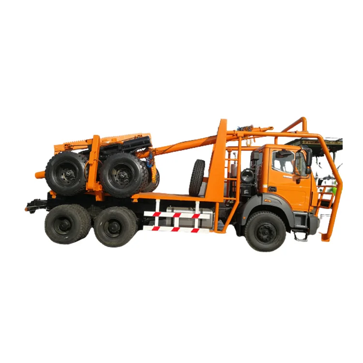 China Supplier Wp12.420E32 Engine  Logging Timber Truck For Sale