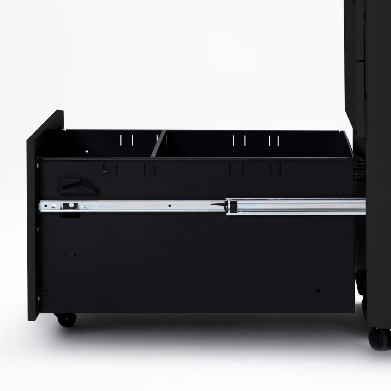 Mobile Black Pedestal File Cabinet Office Furniture Under Desk Drawer Cabinet