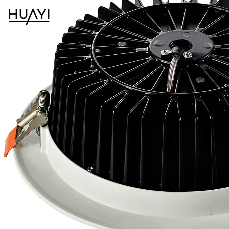 HUAYI Modern Style 8 12 15 20 30 Watt SMD Aluminum Commercial Studio Indoor Recessed LED Down Light