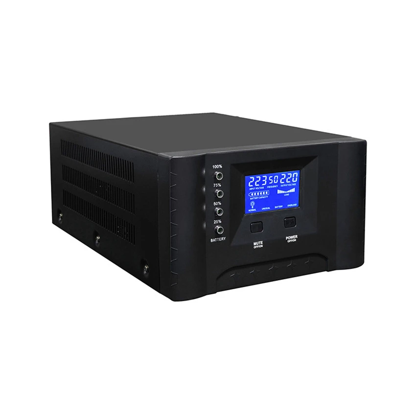Single Phase 1kva 3kva 2kw 3kw 6kva Inverter Rack Mount 2kva Portable Online Ups /