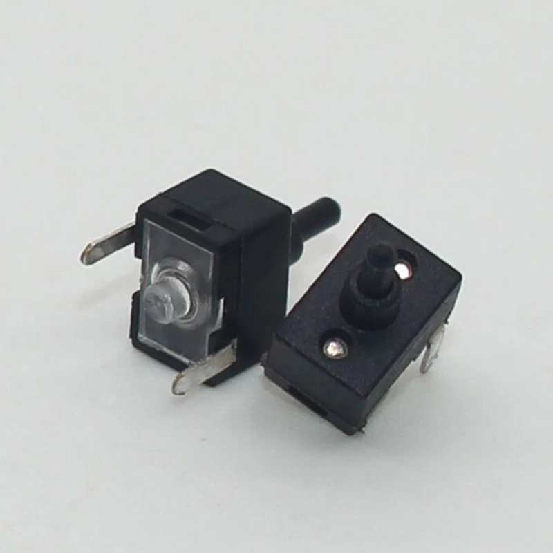 The plug-in DIP2 foot detects the normally closed microswitch detector switch